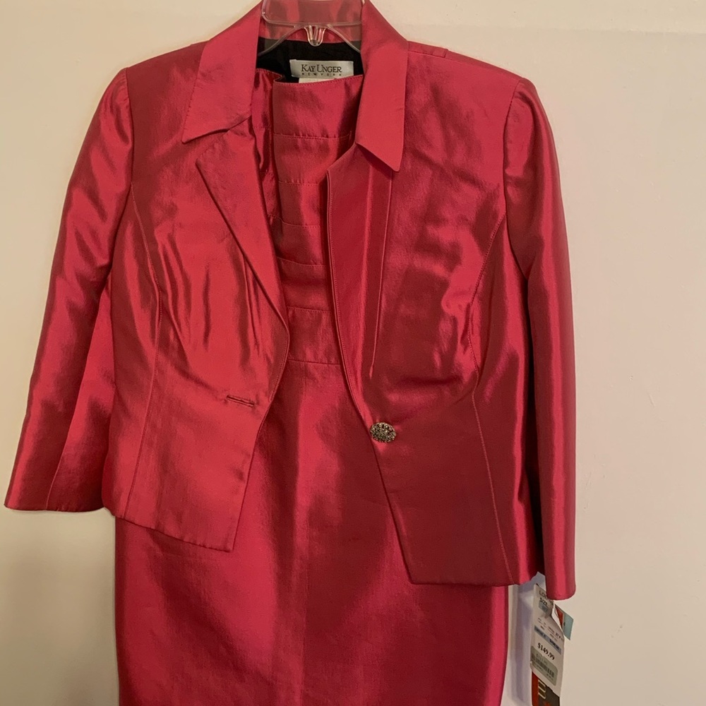 Pink Strapless Blazer Dress